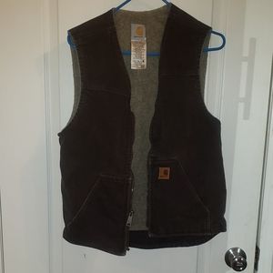 Brown Carhartt vest Small